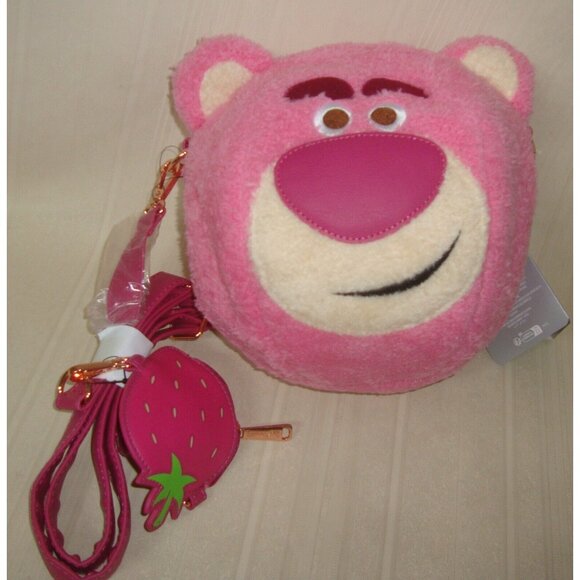 Disney Parks Loungefly LOTSO Scented Plush Handbag & Coin Purse NEW with Tag - Picture 1 of 9
